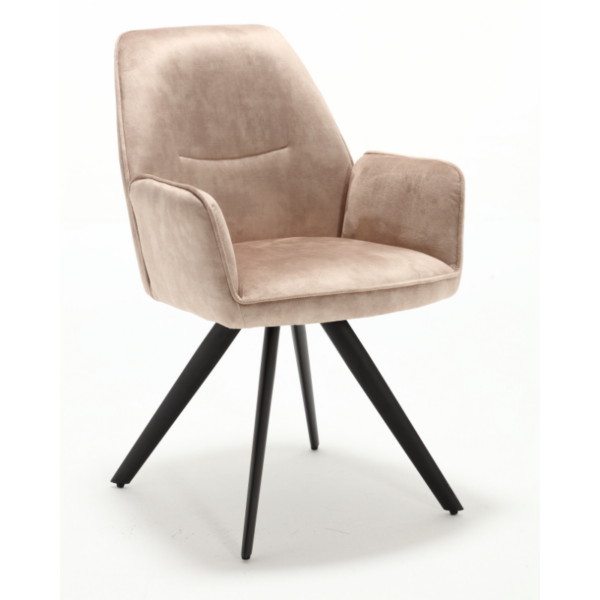 Eetkamerstoel NOVA Velvet beige